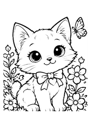 15 Animal Coloring Pages for Kids – Printable PDF